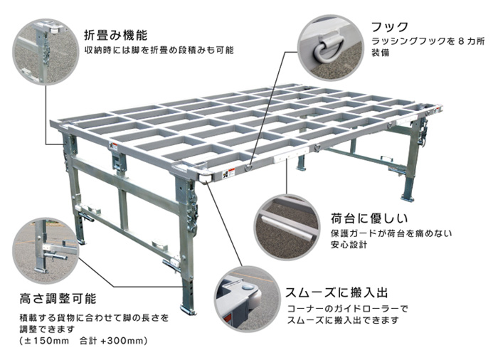 正規店得価デッキラック　トラック用 アクセサリー