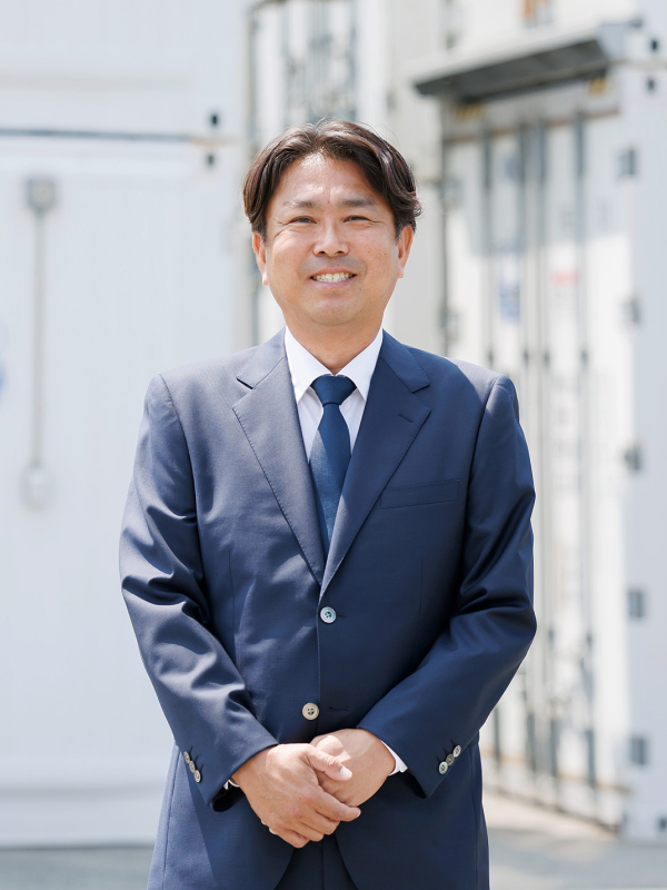 大牟田社長の写真