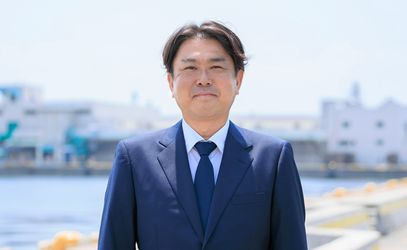 代表取締役 社長 大牟田 英則の写真